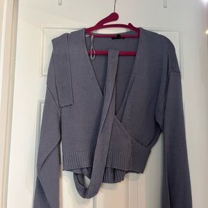 Dynamite wrap around sweater size xs